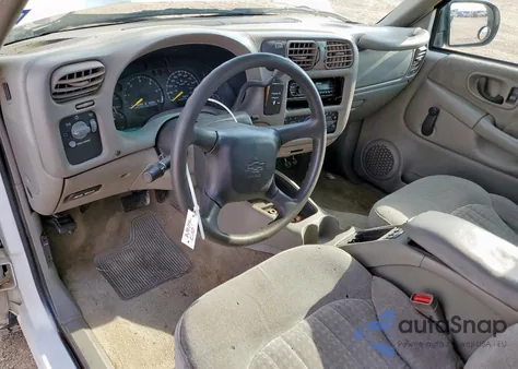 2000 Chevrolet S Truck S10 z USA, uszkodzony, nr VIN 1GCDT19WXY8309932